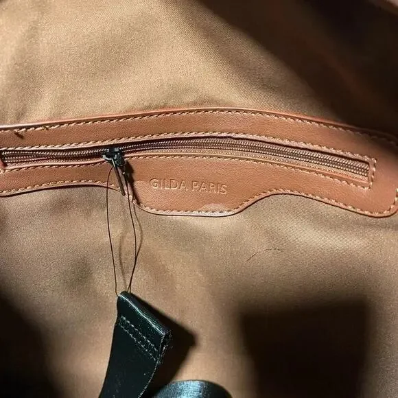 NEW Gilda Paris Quilted Large Tote Bag Weekender - Picture 5 of 7